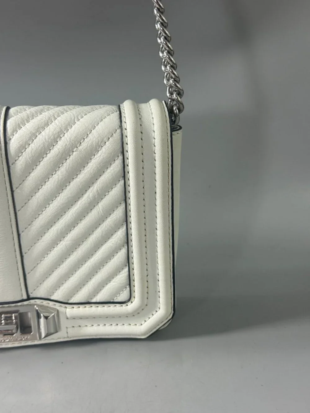 Rebecca Minkoff Chevron Quilted Love Crossbody Bag